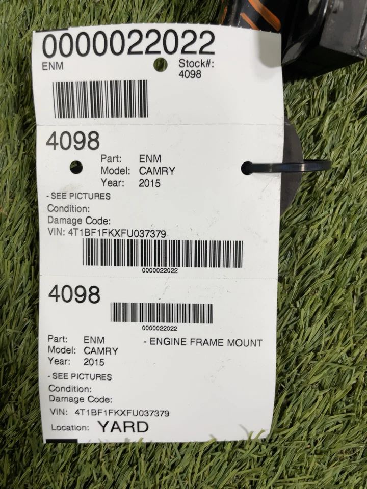 ✅ Toyota Camry 2015 transmisión montaje de cuadro OEM Foto 4 de 4