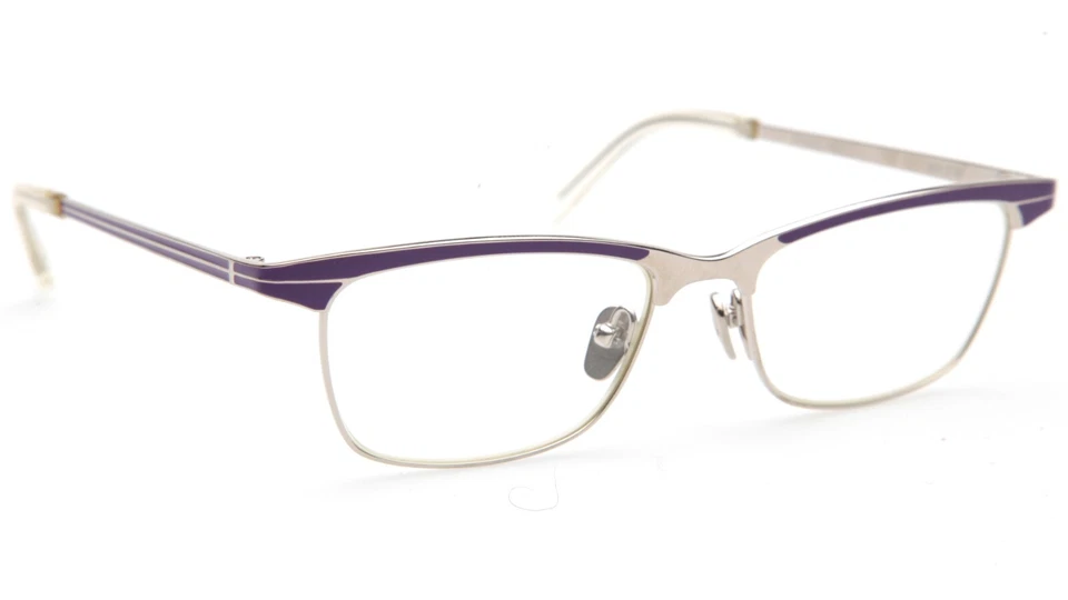 NEW DITA DRX-3008C-51 Purple Silver EYEGLASSES FRAME 51-16-140mm Japan - Image 3 of 4