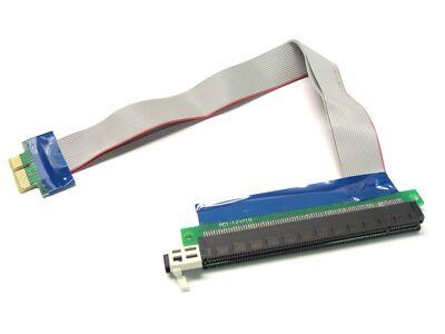 PCI-E Express 1X to 16X Riser Card Extender Crypto Mining Cable