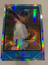 2007 Bowman Chrome Fernando Martinez Refractor Autograph Rookie 362/500 BC221