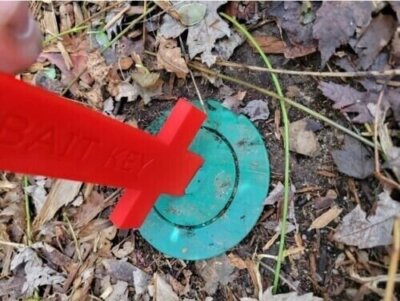 Termite Bait Station Key Access Tool For Opening Termite Traps, Classic...