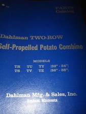 Dahlman 2-Row Combine, Digger Blades & Brackets Catalogs, 2 items