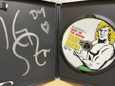 KENNY OMEGA Autograph DVD ''Best of the Super Kenny Omega'' NJPW Golden Lovers