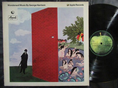 GEORGE HARRISON Wonderwall Music / Reissue LP Germany 1976 EMI APPLE 1C062-90490
