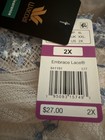 Wacoal bra panty set   Embrace Lace 40D 40 D Hi Cut Brief 2X — photo 5