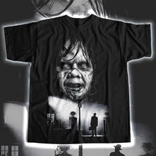 Halloween Classic Horror Tee Shirt Exorcise Me  Demon Big Tall Small T #9