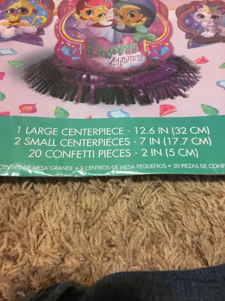 Kit de decoración de mesa brillante y brillante suministros de fiesta de cumpleaños ver Desc. (caja 53) Foto 3 de 3