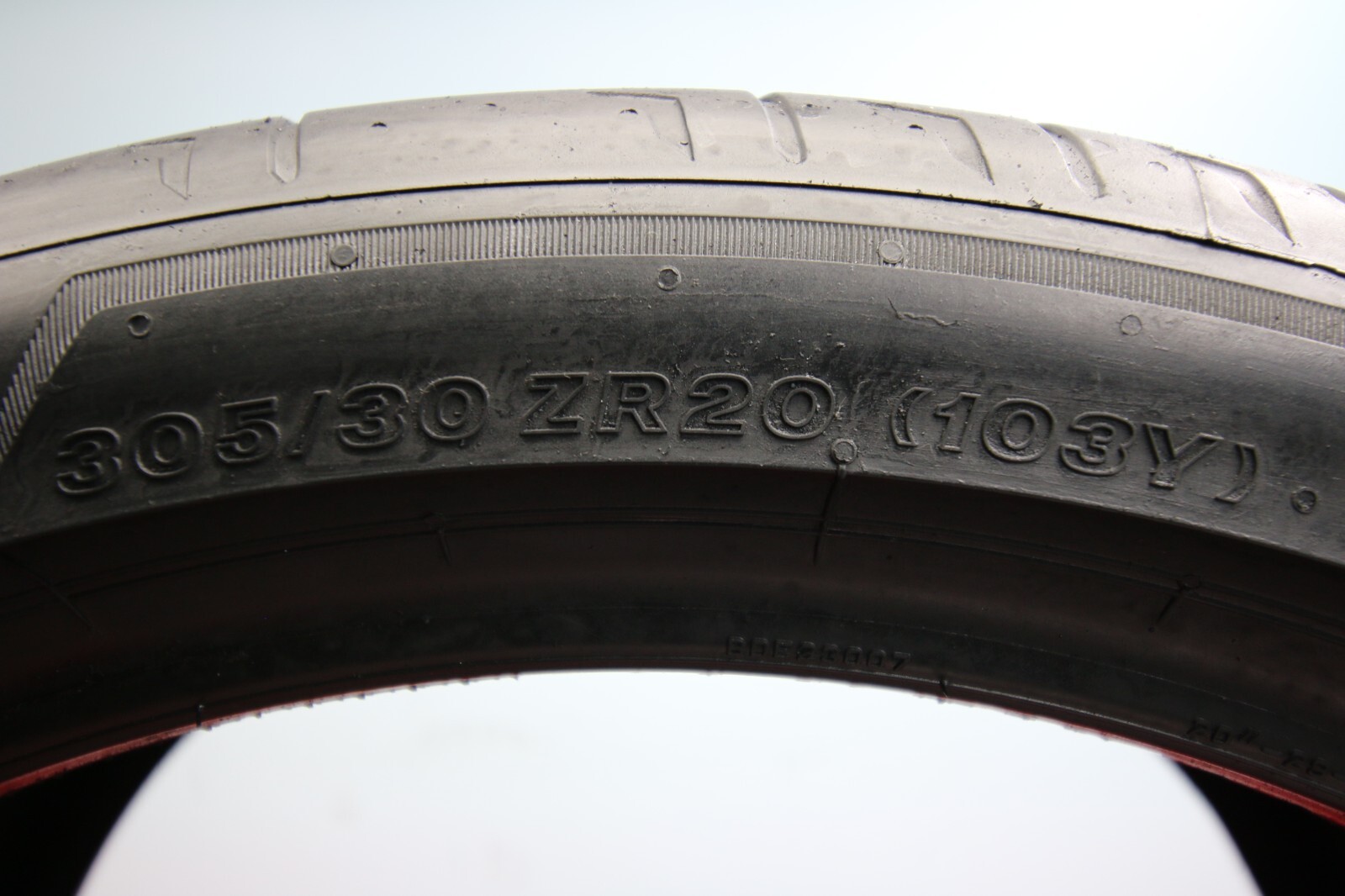 1 Used Bridgestone Potenza Sport Lamborghini L 305/30ZR20 305/30/20 3053020 103Y