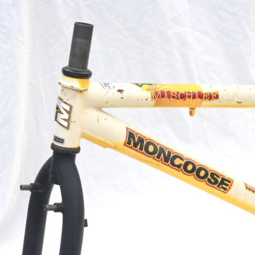 2004 Mongoose Pro Mischief Mid School BMX Frame Fork Combo - Picture 1 of 24