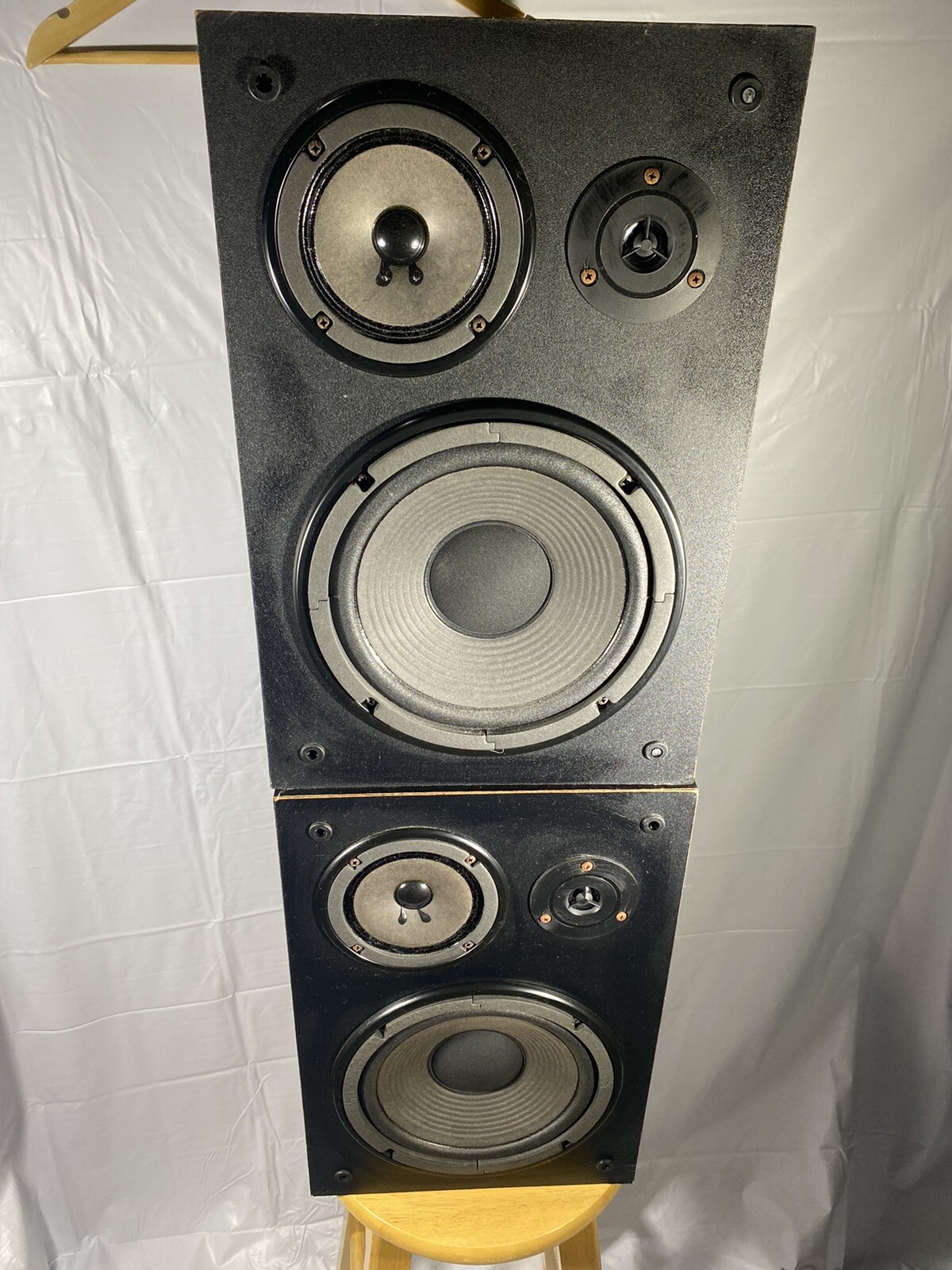YAMAHA NSA636 3 WAY BOOKSHELF SPEAKER SYSTEM Set eBay
