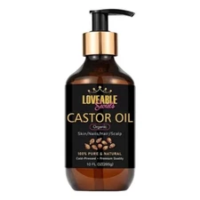 Castor Oil Organic for Face Moisturizer Essential Oil for Women and Men