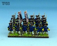 15mm SYW Seven Years War WGS painted French Fusilier Marching Fa17