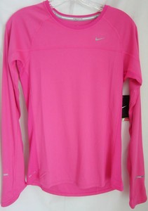 pink long sleeve dri fit shirt