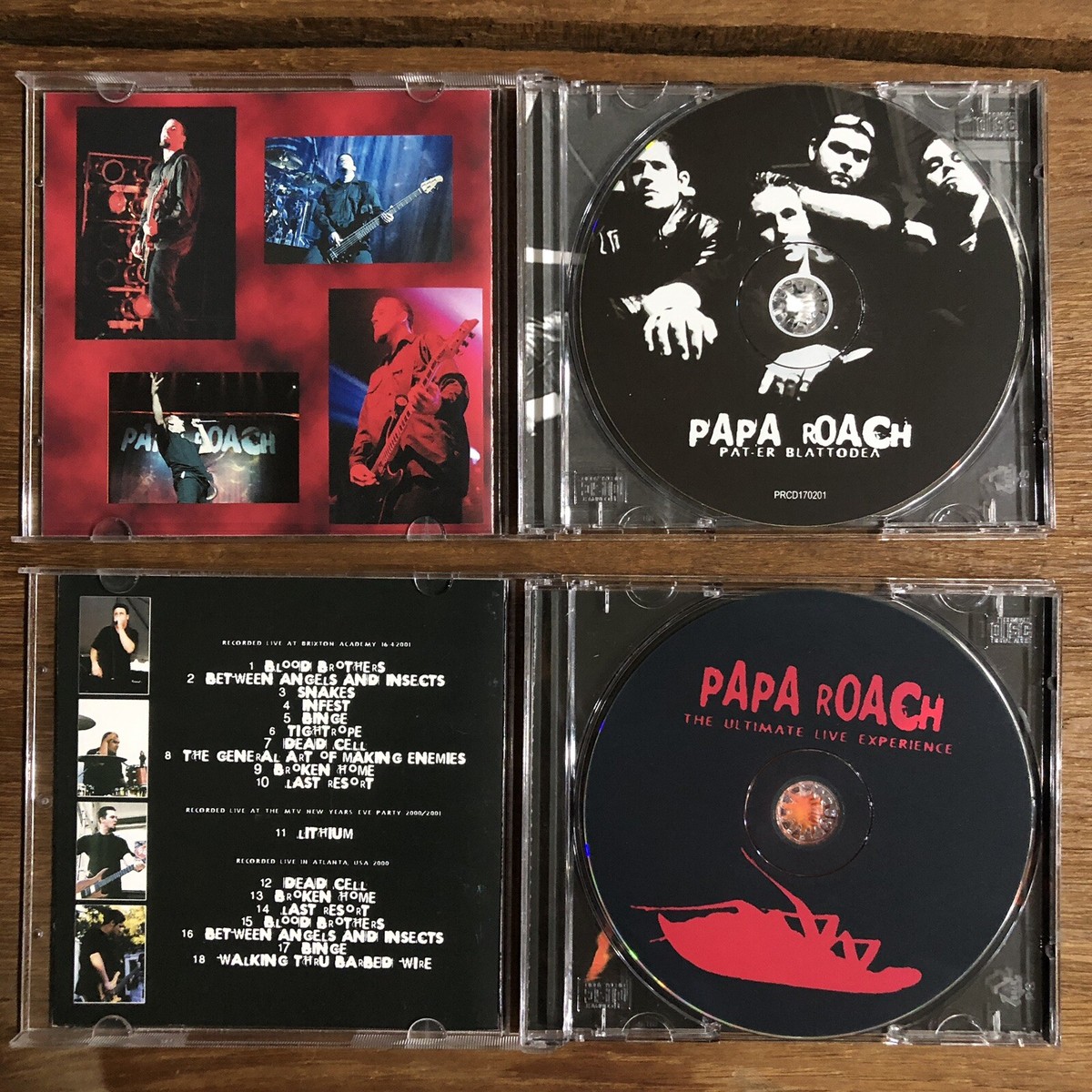 SEALED Vinyl & LIVE CD] PAPA ROACH - Lovehatetragedy / Limp Bizkit