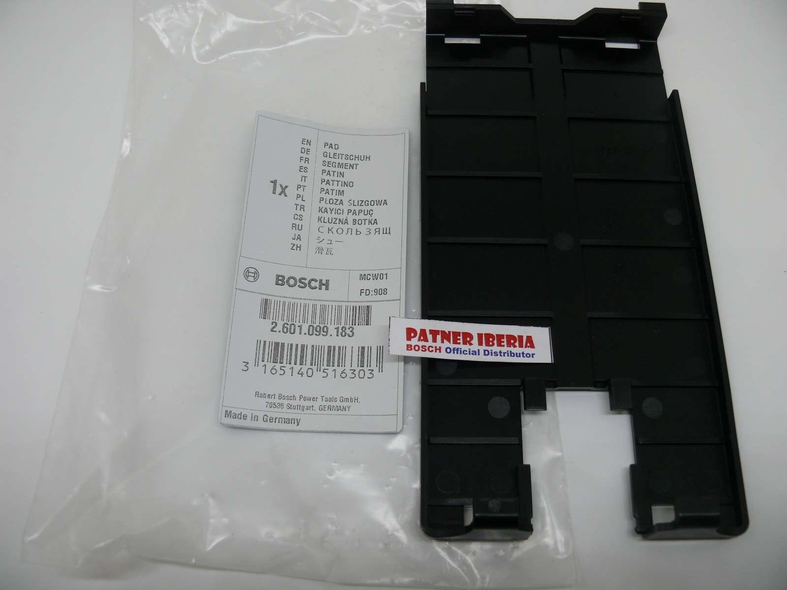Ricambio Originale Bosch 2601099183 Pad Per Gst 150