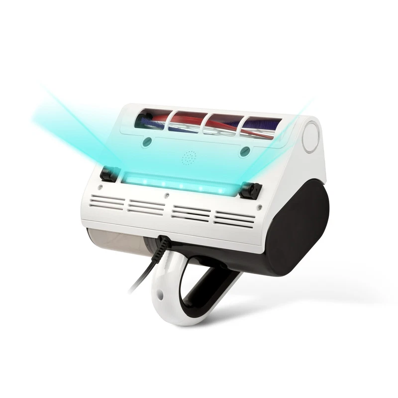 Aspirapolvere Aspiratore Anti Acari Batti Materassi con Luce UV e Vibrazione, fotografia 7 di 10