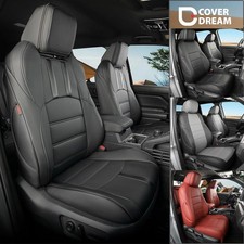 Coverdream Custom Fit For Toyota Tacoma Car 5-seat Covers Front Rear Full Set Coverdream Custom Fit For Toyota Tacoma Car 5-seat Covers Front Rear Full Set