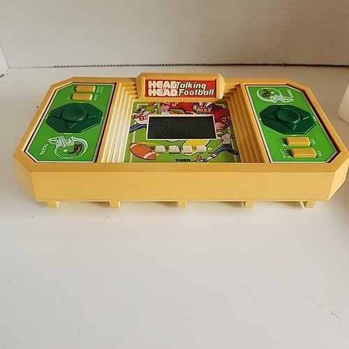 VINTAGE TIGER ELEKTRONIK KOPF AN KOPF SPRECHEND Fußball Spiel funktioniert - Bild 4 von 9