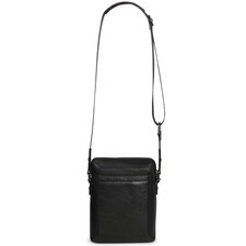 LIU JO - Tracolla nera con mini logo per uomo