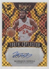 2023 Select Youth Explosion Signatures Gold Prizm 3/10 Markquis Nowell Auto 19cx
