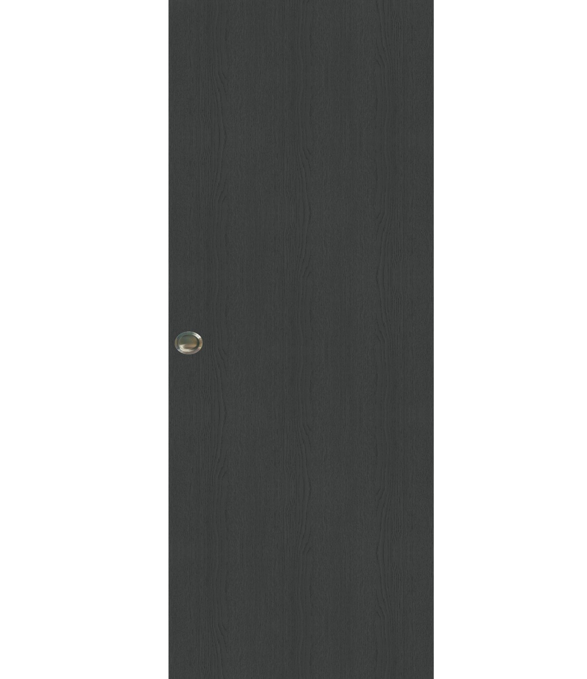 Porte coulissante en chêne gris 204x93 cm pour séparer un dressing avec style