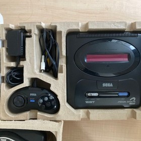Sega Mega Drive 2 Super 32X Console Boxed Bundle Lot 6 Game Strider Hiryu Japan
