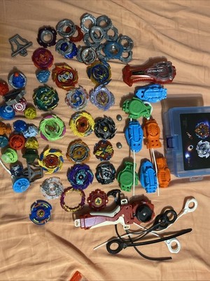Beyblades Large Lot Of Various Pieces HASBRO Takara Tomy 2017 Fast Shipping