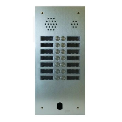 Urmet A83/214m Plate Street Audio 2 Row 14 Keys 2voice