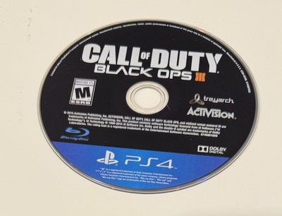 Call OF Duty Black Ops III PlayStation 4 PS4 Activision Disc Only