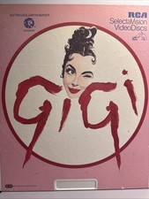 GiGi RCA SelectaVision VideoDiscs Leslie Caron CED Video Disc VideoDisc Movie