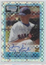 2006 Bowman Draft Chrome Picks X-Fractor 36/225 Kasey Kiker #DP69 Auto 0o48