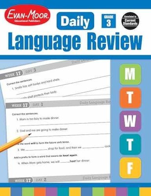 Evan-Moor Daily Language Review, Grade - Paperback, by Evan Moor - Acceptable w