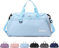 Sporttasche Herren Damen 35L Mit Schuhfach & Nassfach, Reisetasche Wasserdicht