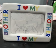 I Love My Brother Ceramic Photo Frame Koala Baby Ceramics 4X6 Photo Colorful
