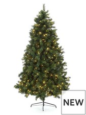 7ft (210 cm) Belvedere Pre Lit Multifunction Christmas Tree