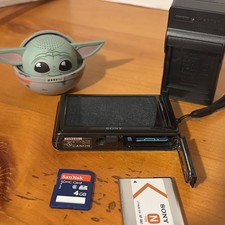 Sony Cyber-shot DSC-TX5 Touchscreen 10.2MP Waterproof Digital Camera-Black LOOK"