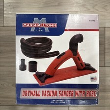 Marshalltown Dustless Drywall Vacuum Hand Sander with 6-ft Hose