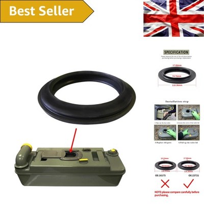 110 mm Thetford WC-Lippendichtung - robust schwarz Ersatz für Modelle C2-C4