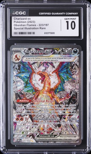 Charizard ex graded CGC 10 for sale on eBay