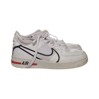 Nike, Sneaker, Größe: 42 1/2, Air Force 1 React, Weiß/Schwarz, Herren #upc