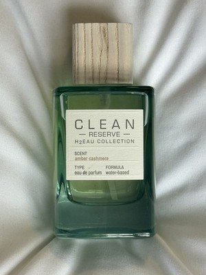 Clean Reserve H2 EAU Collection Amber Cashmere EDP 3.4 fl oz.