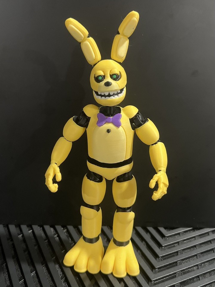 Spring Bonnie OG Articulating figure FNAF Five Nights At Freddy’s | eBay