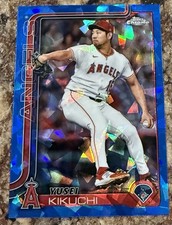 2025 Topps Chrome Update Sapphire Yusei Kikuchi #USC59 Angels