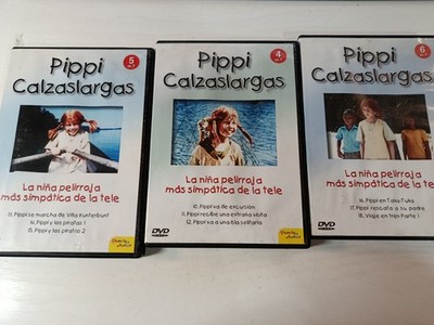 Pippi Longstocking TV Series 9 Episodes - 3 x DVD Spanish Region All