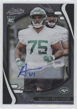 2021 Panini Absolute Rookies Signatures Alijah Vera-Tucker #199 Auto 0l98