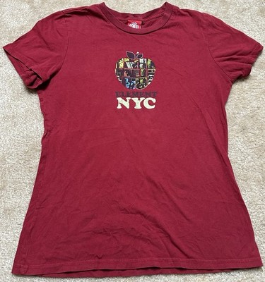 Vintage Y2K Element T-Shirt Women s XL Red NYC Skateboard USA