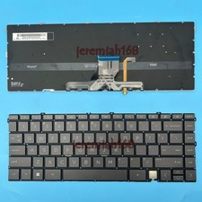For HP Envy X360 13-AY 13-BA 13T-BA 13-BD TPN-C147 C145 Keyboard Brown Backlit