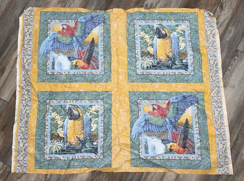1 Yard x 44" Vintage Federn Panel Wings of Paradise #5976 für Kissen Panel vorne - Bild 4 von 4