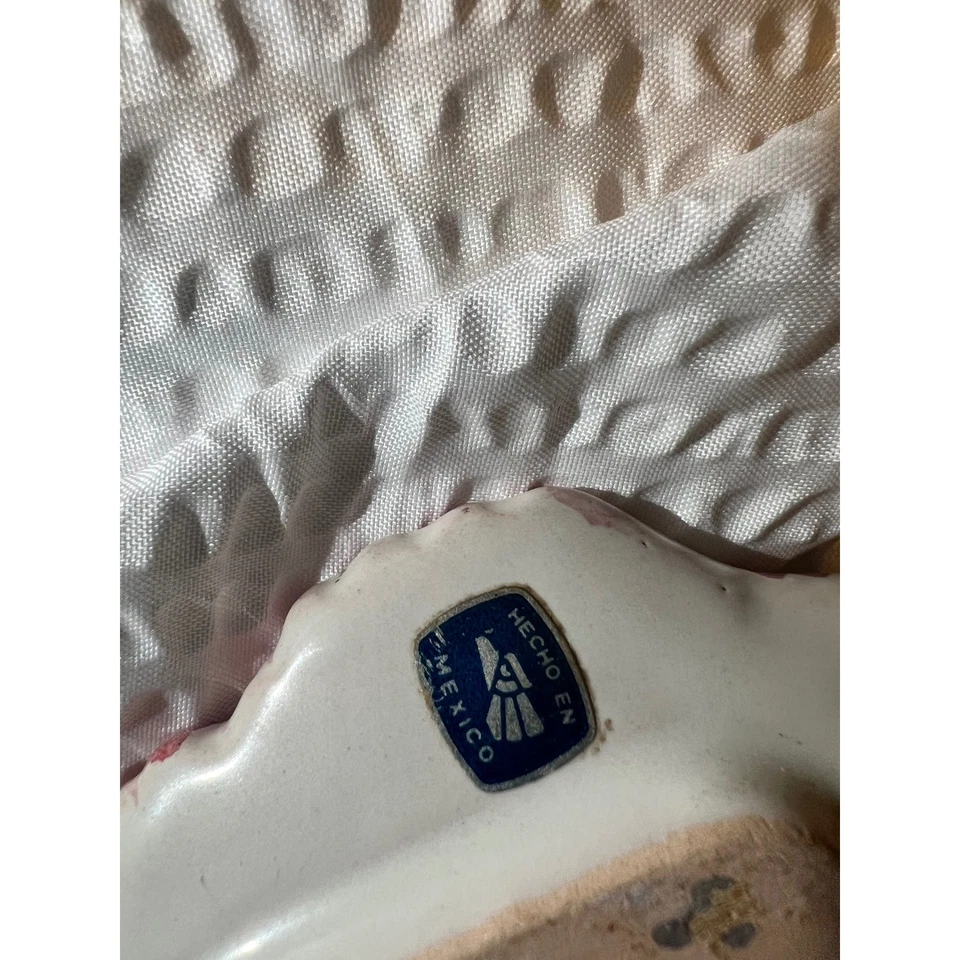 MacKenzie-Childs Ceramic Fish Knob 5in Colorful Checker Pink Pull Handle - Image 4 of 4