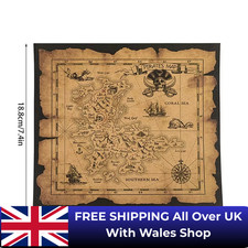 Pirate Adventure Treasure Map Kids Pirate Theme Birthday Party Supplies Gift Toy